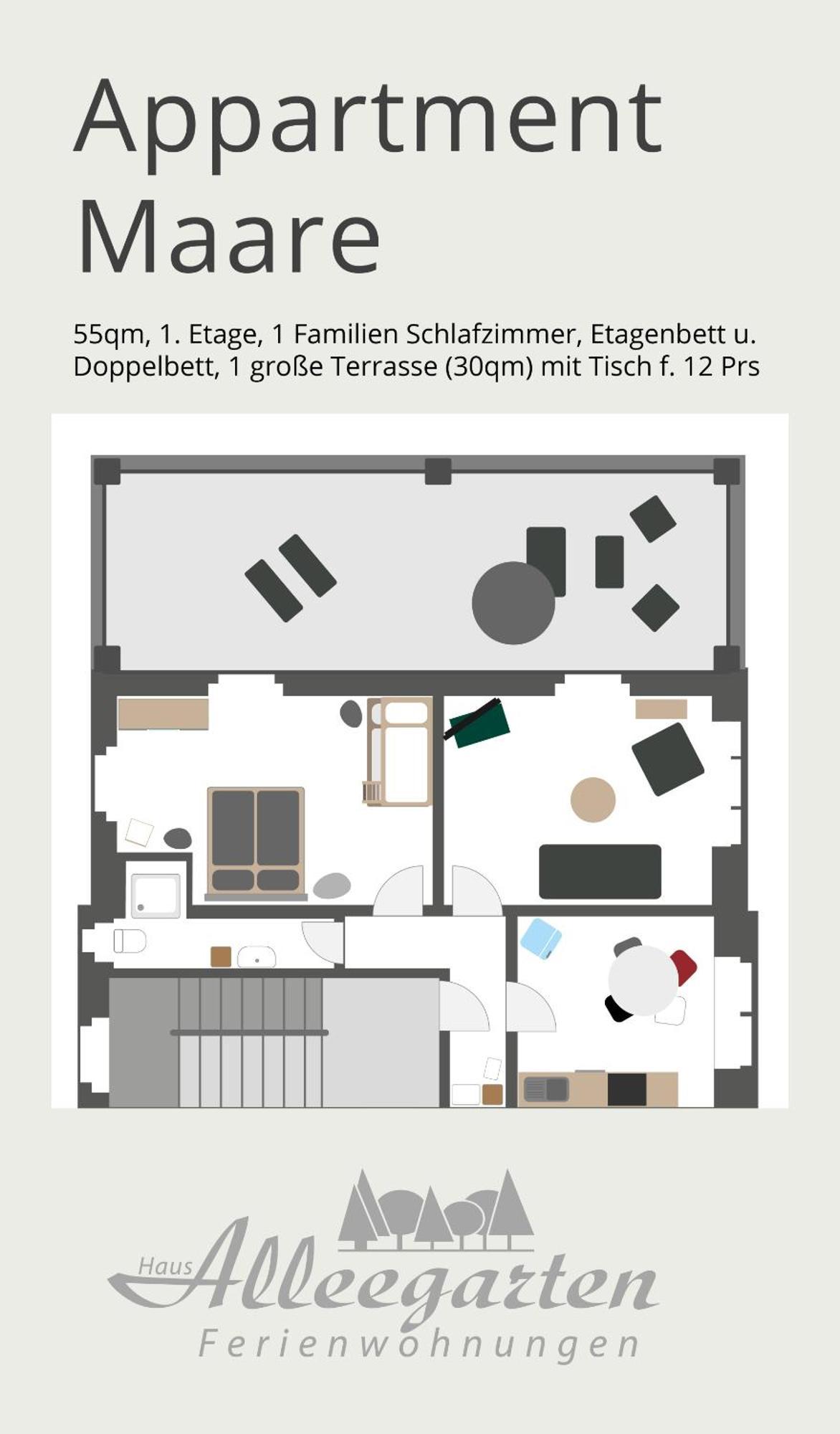 Haus Alleegarten Bad Bertrich Phòng bức ảnh